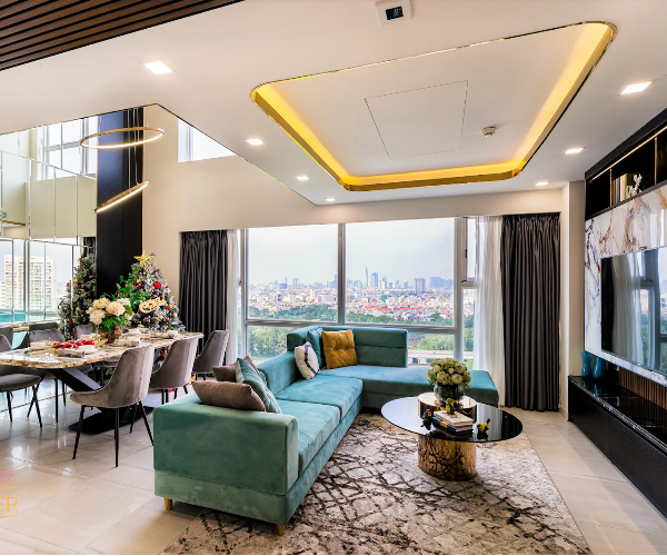 Thiết kế và thi công nội thất đẳng cấp tại khu biệt thự Phú Mỹ Hưng